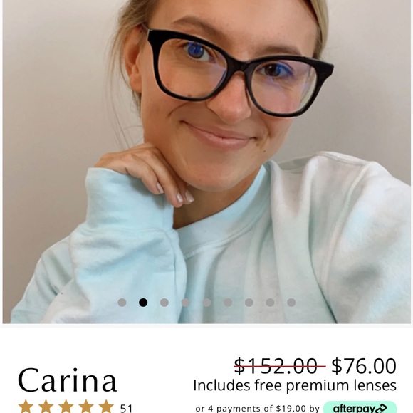 Diff Carina New in Box Blue Light Glasses Evergreen - Picture 8 of 8